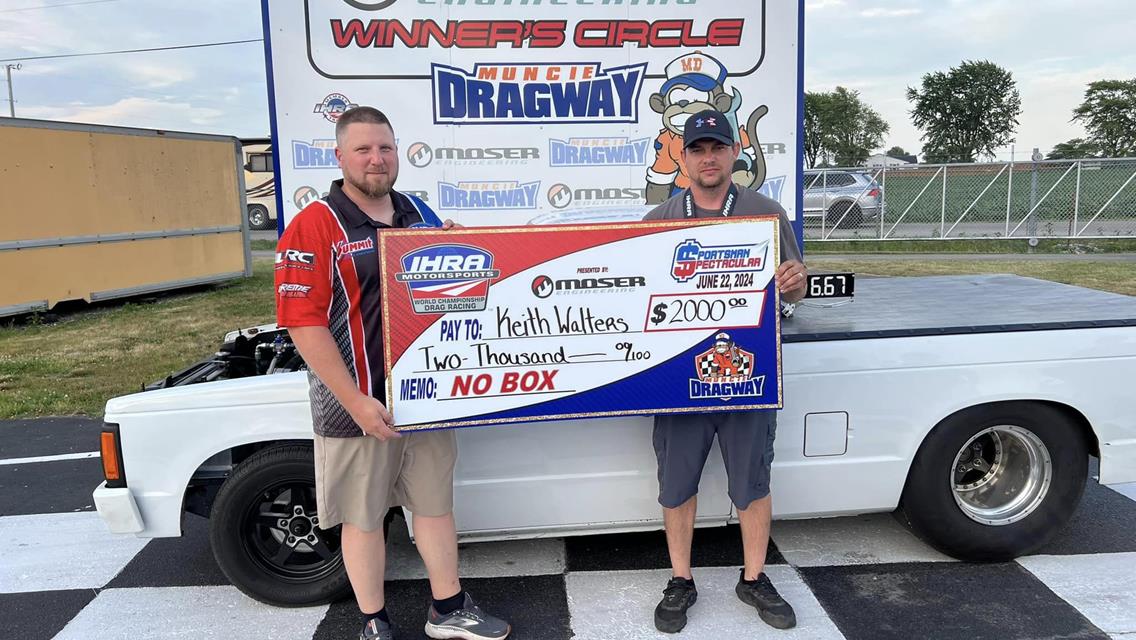 Thompson, Walters, Robbins, VanNote Score Victories at IHRA Sportsman Spectacular presented by Moser at Muncie Dragway