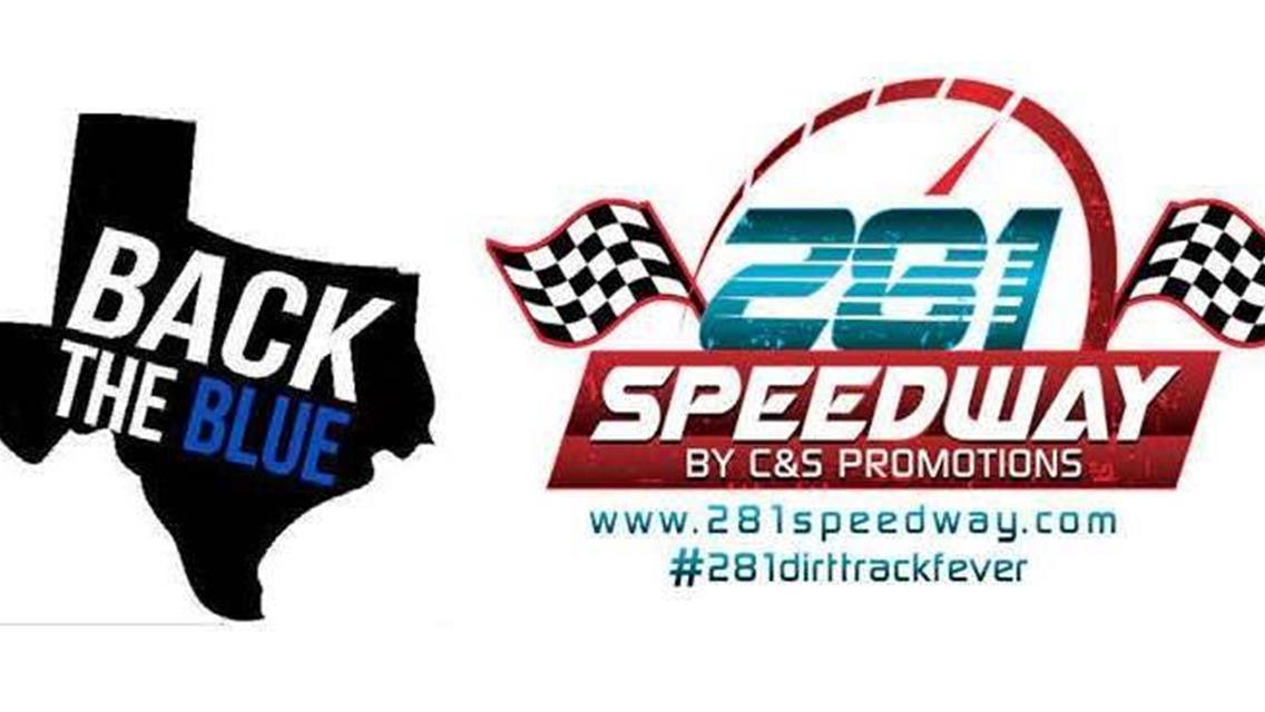 Back the Blue 7 Modified Drivers Auction at 281 Speedway 4/8/2017