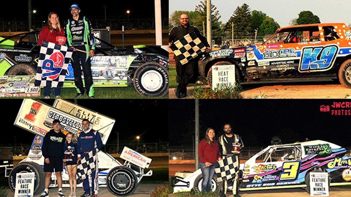Anvelink survives late challenge to nab Plymouth Late Model triumph