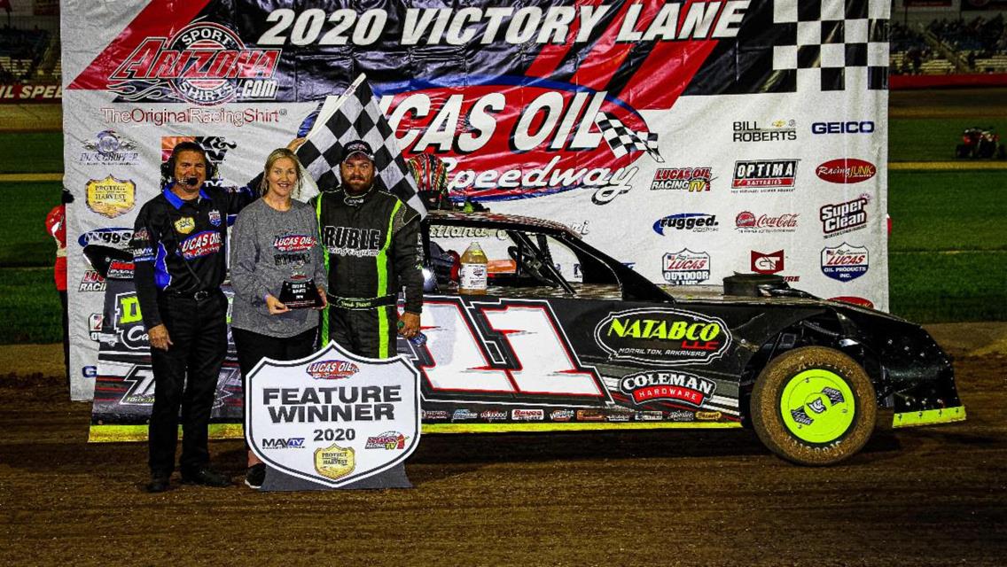 Derek Brown wins Street Stocks headliner at Lucas Oil Speedway