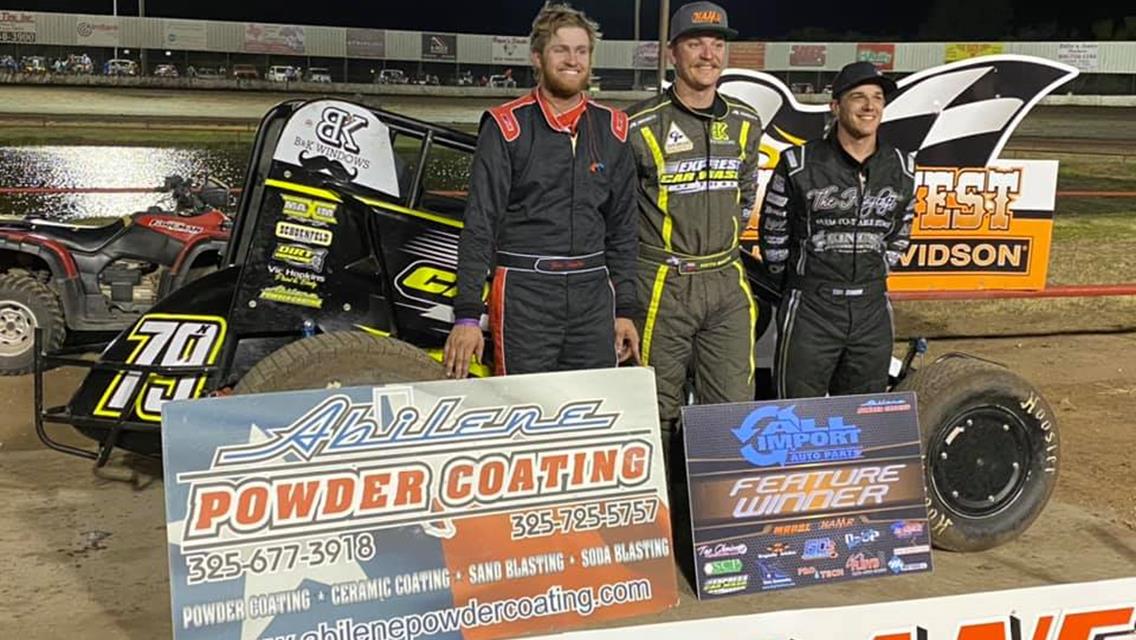 Keith Martin Charges To ASCS Elite Non-Wing Win At West Texas Raceway