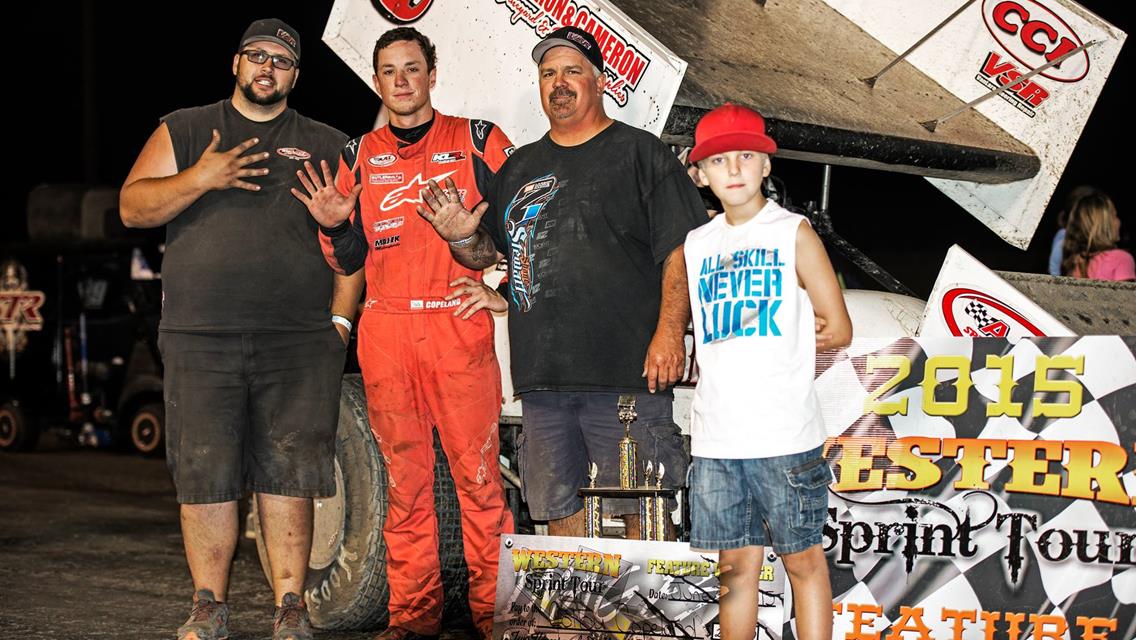Colby Copeland Wins Speedweek Northwest Round #1 At Yreka With Late Race Pass