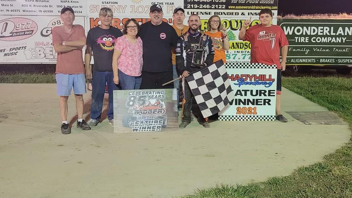 “Taylor Sweeps Shadyhill Speedway in Badger Finale”