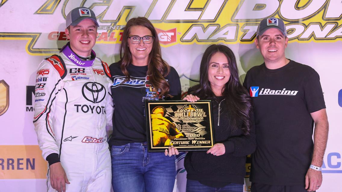 Christopher Bell Charges To Victory On John Christner Trucking Qualifying Night