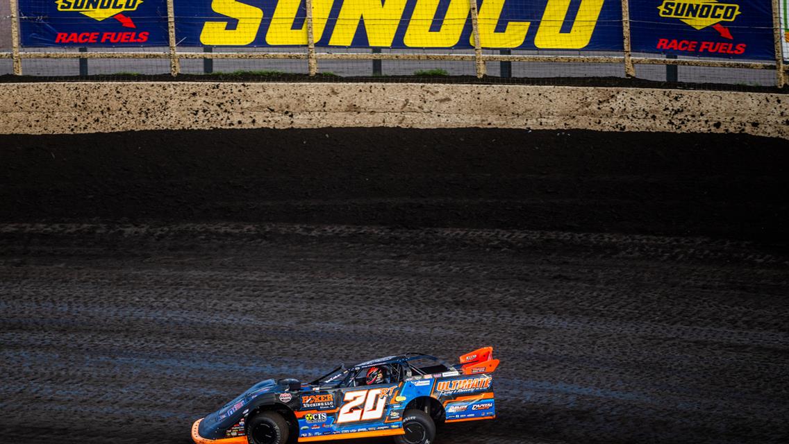 Huset’s Speedway (Brandon, SD) – Lucas Oil Late Model Dirt Series – Silver Dollar Nationals – July 17th-19th, 2025. (Heath Lawson photo)