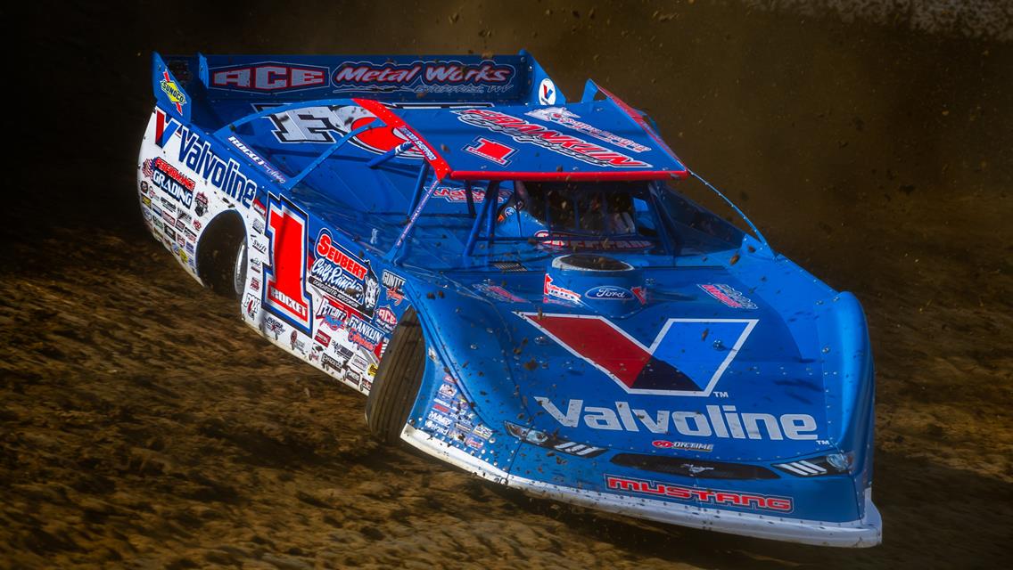 Atomic Speedway (Alma, OH) – Lucas Oil Late Model Dirt Series – Buckeye Spring 50 – March 21st, 2025. (Heath Lawson photo)
