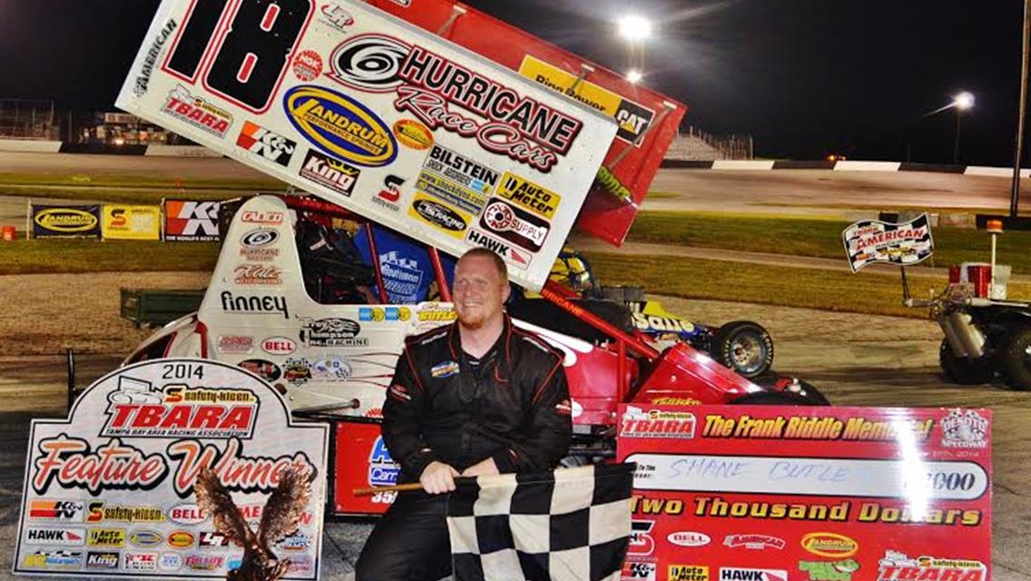 Butler uses last-lap pass to win Riddle Memorial