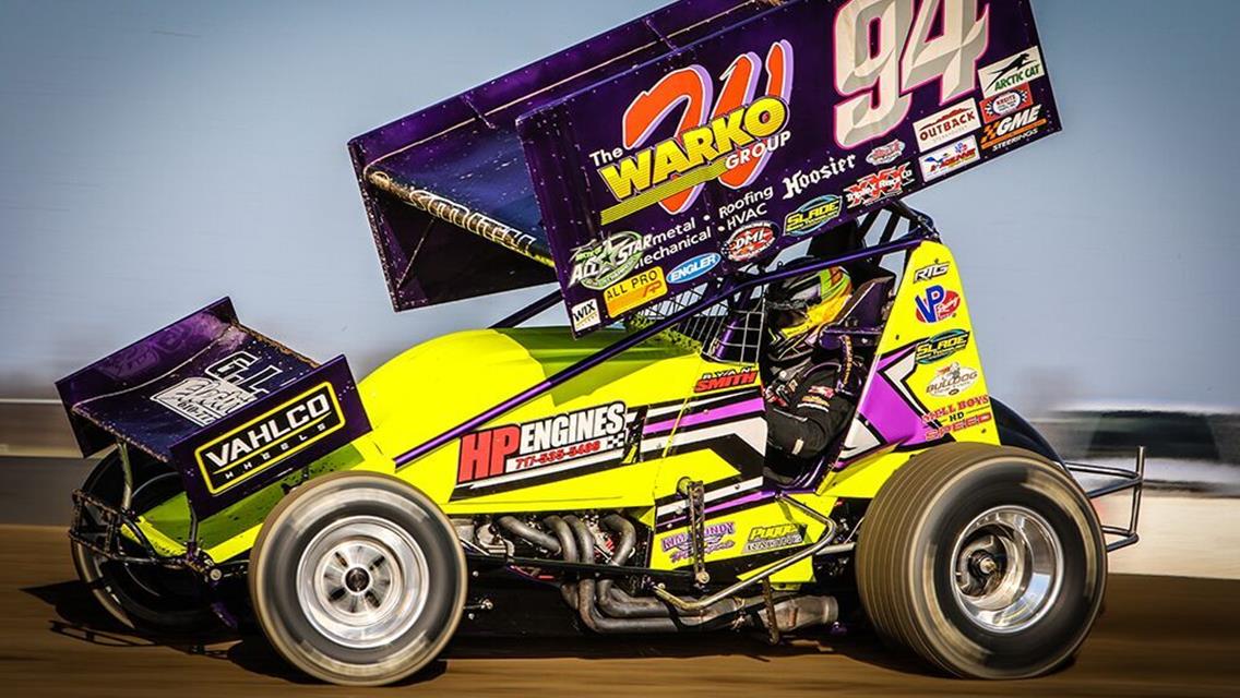 Smith Earns Top 10 at Attica to Open All Star Tripleheader