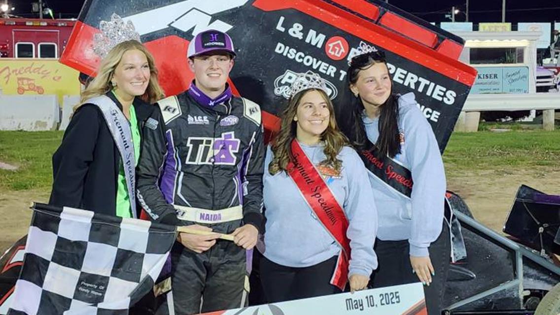 Naida earns 1st 410 Fremont win; Miller dominates 305s; Valenti tames trucks