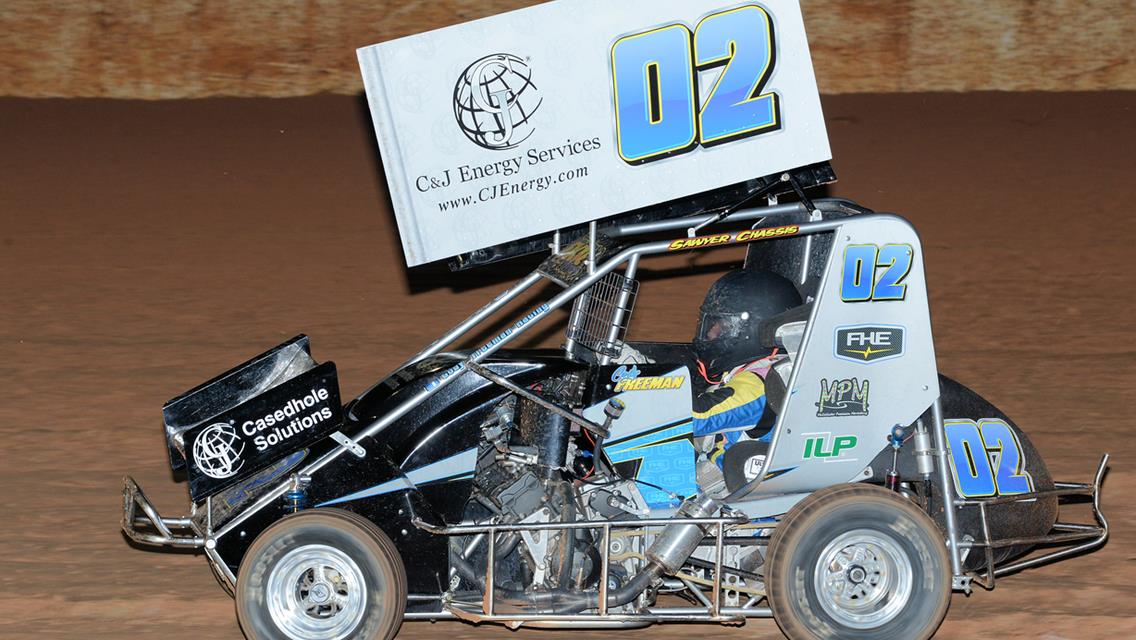 Freeman Registers Fourth-Place Finish at Heart O’ Texas Speedway