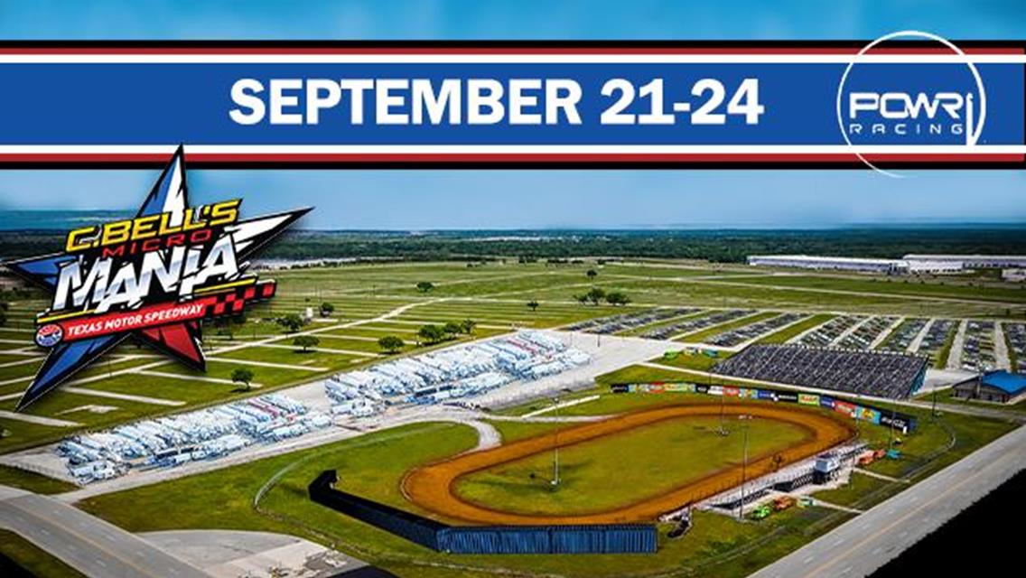 C. Bell’s Non-Wing Micro Mania to Debut at Renovated Lil’ Texas Motor Speedway