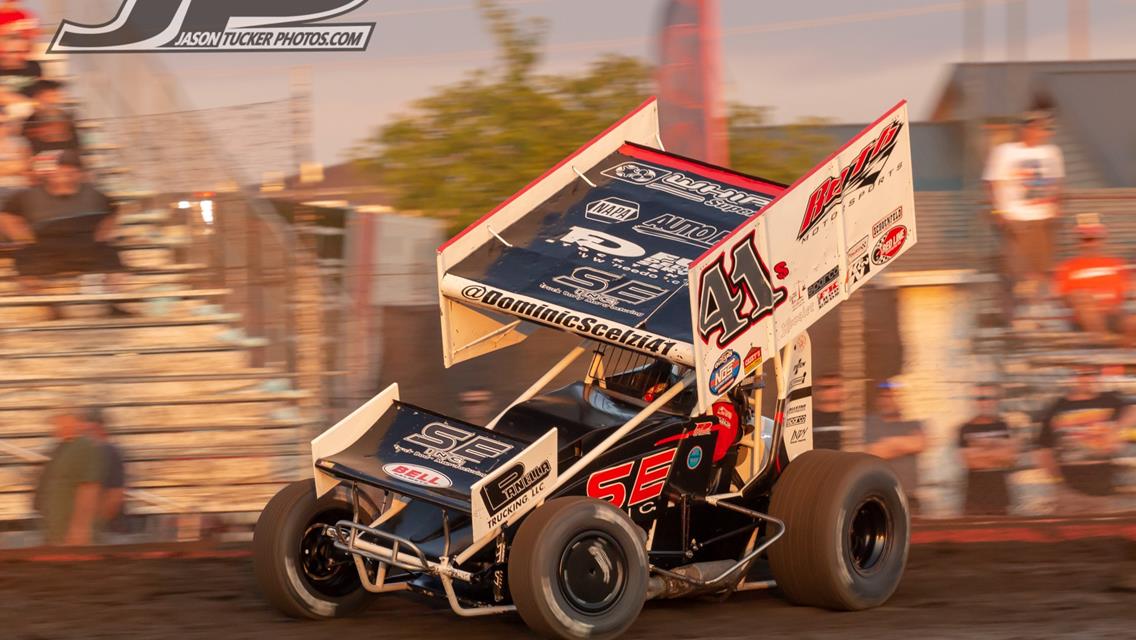 Dominic Scelzi Passes 21 Cars During Main Events at Silver Dollar Speedway