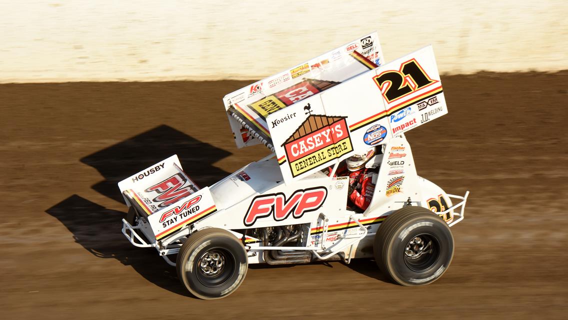 Brian Brown Earns Podium During All Star Show at Knoxville