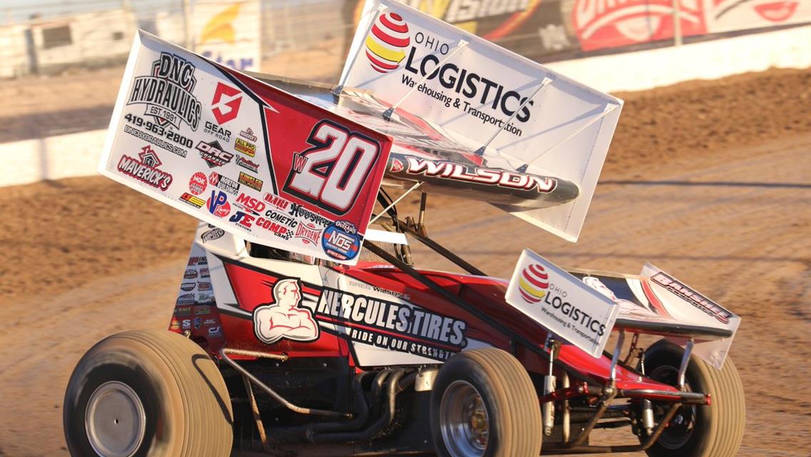 Wilson Records Top-Five Finish During World of Outlaws Race at Eldora Speedway