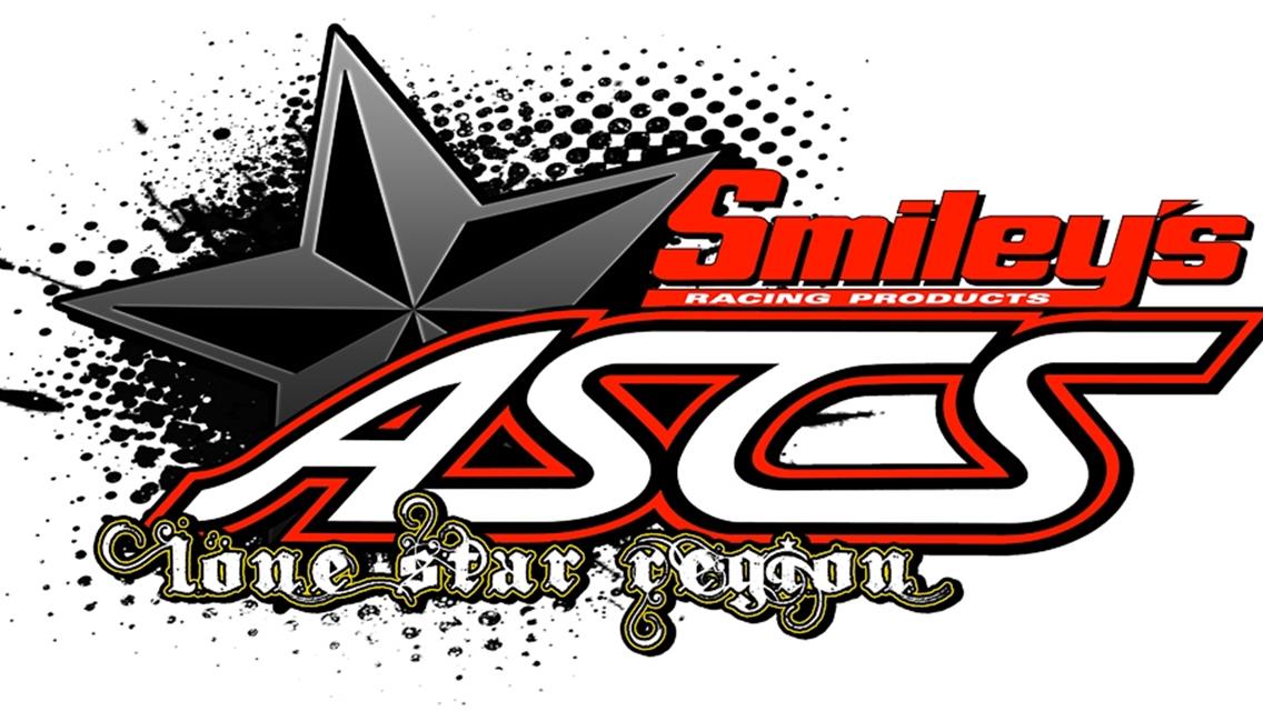 ASCS Lone Star Region backed by Smiley’s Racing Products