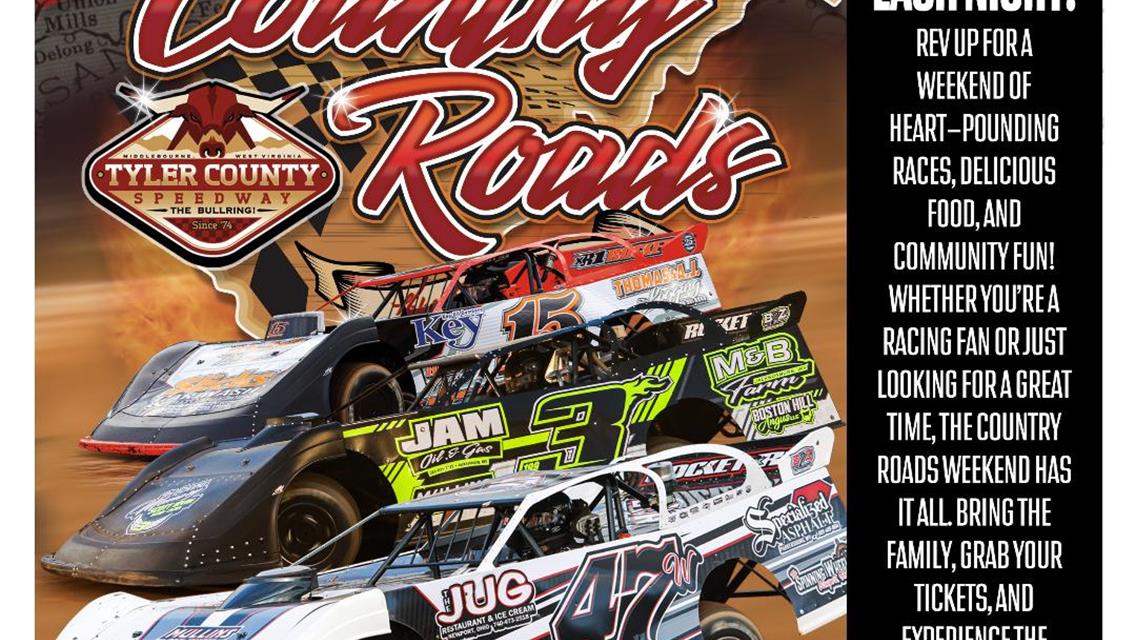 Country Roads 100 – Full Weekend Schedule