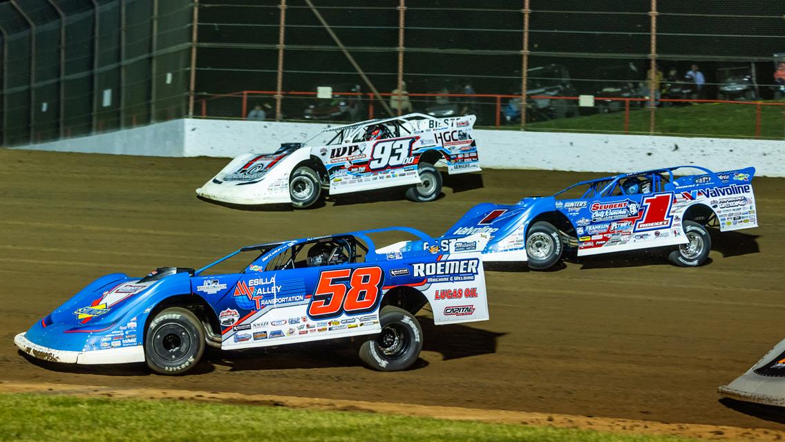 Lucas Oil Speedway (Wheatland, MO) – Lucas Oil Late Model Dirt Series – Show-Me 100 – May 23rd-25th, 2024. (Heath Lawson Photo)