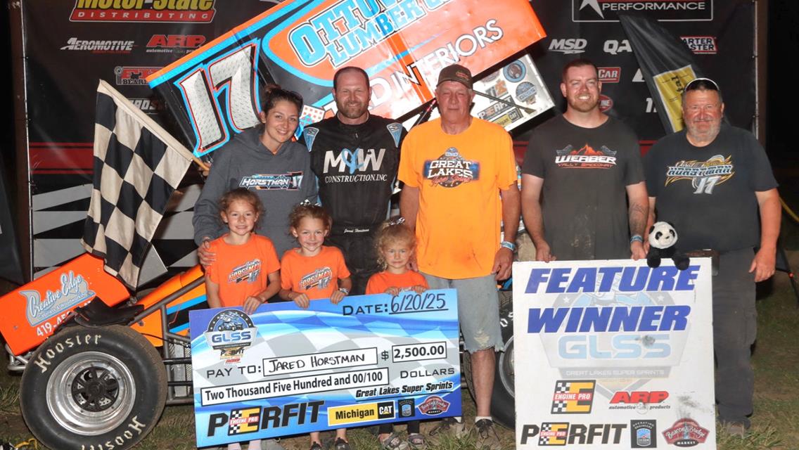 Category 4 Hurricane: Horstman Wins Fourth GLSS Feature at I-96 Friday