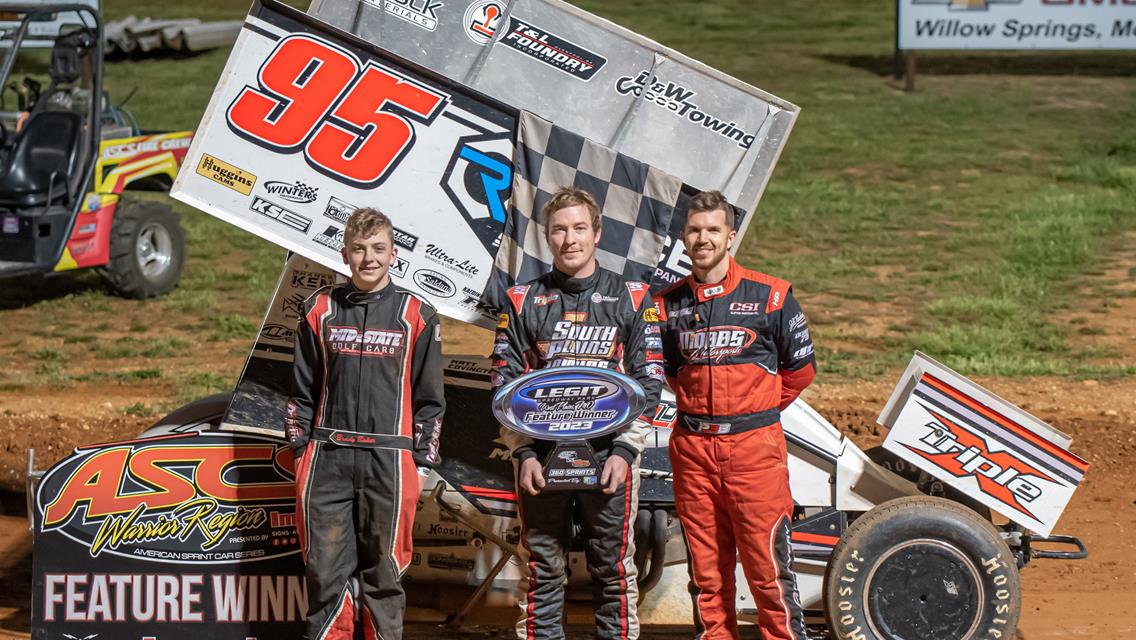 Covington Picks Up First Win of 2023 at Legit Speedway Park
