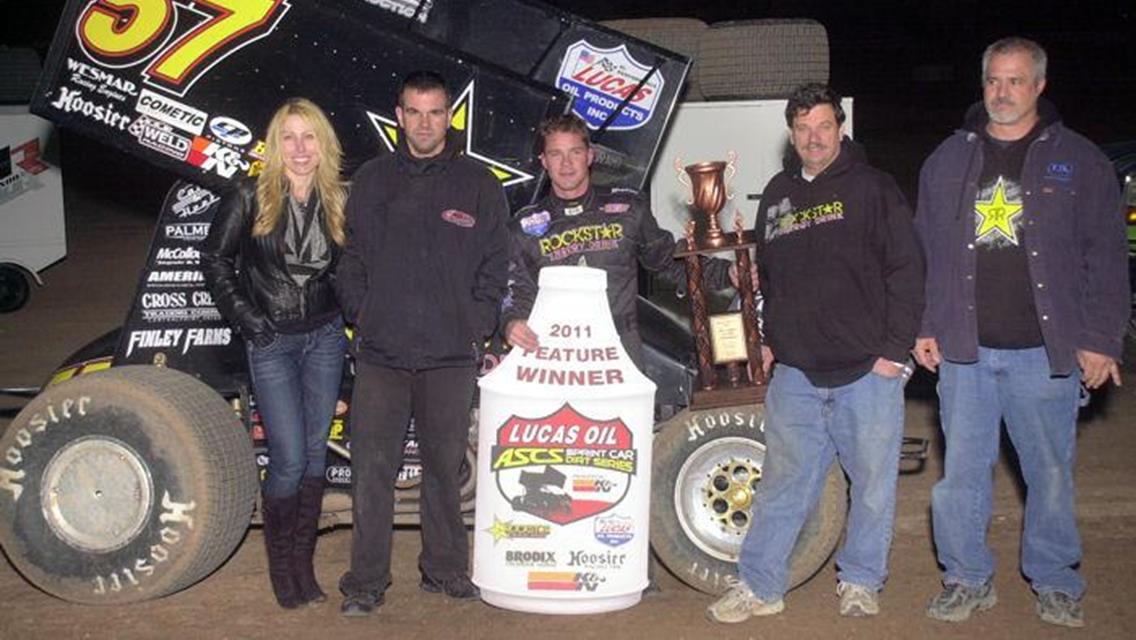 Shane Stewart Shines for Lucas Oil Sprint Car Honors in Copper on Dirt Finale!