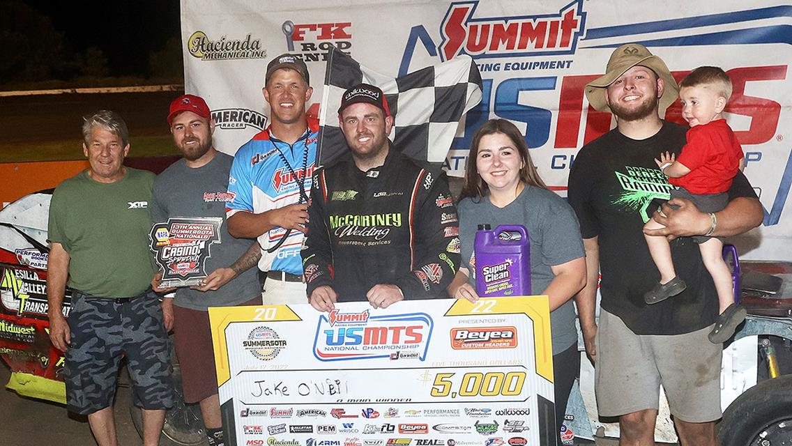 Jake O&#39;Neil wins with USMTS at Casino Speedway