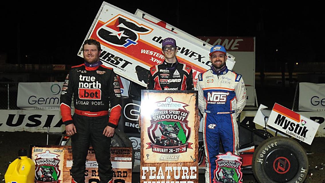 Volusia Speedway Park (Barberville, FL) – United Sprint Car Series – Southern Sprint Car Shootout – January 27th-28th, 2023.