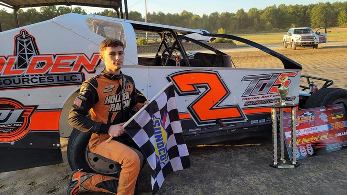 KOLE HOLDEN BECOMES 8TH DIFFERENT HOVIS RUSH SPORTSMAN MODIFIED WINNER IN 8 RACES ALL-TIME AT EXPO PART OF TRUMBULL COUNTY FAIR WITH HIS 1ST CAREER FL