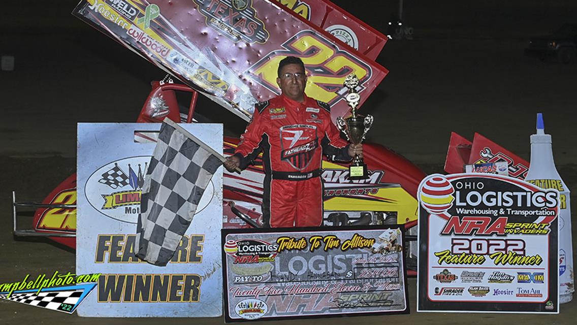 Hannagan collects Allison Memorial win, Sherman and Mueller win in Mods and Stocks at Limaland.