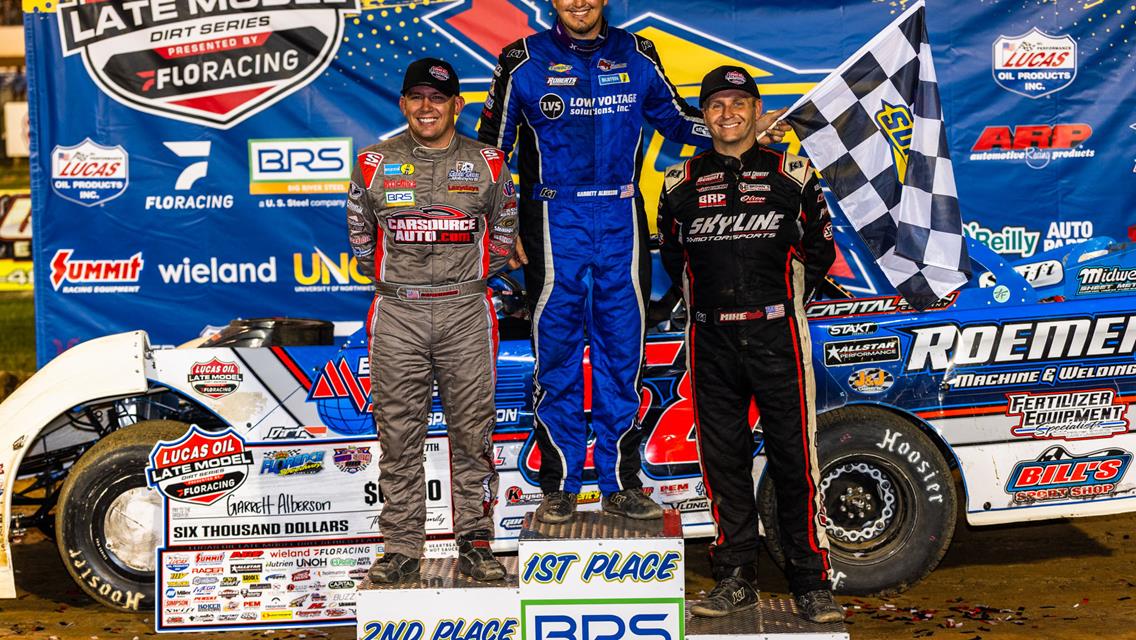 Florence Speedway (Union, KY) – Lucas Oil Late Model Dirt Series – North/South 100 – August 7th-9th, 2025. (Heath Lawson Photo)