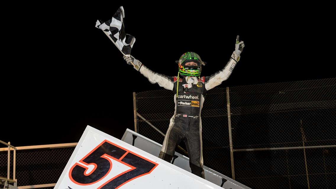 Kyle Larson Opens Ohio Sprint Speedweek presented by Cometic Gasket with Win at Attica Raceway Park