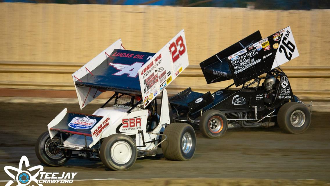 Bergman Charges to Top Five at Knoxville and Extends Top-10 Streak at Creek County