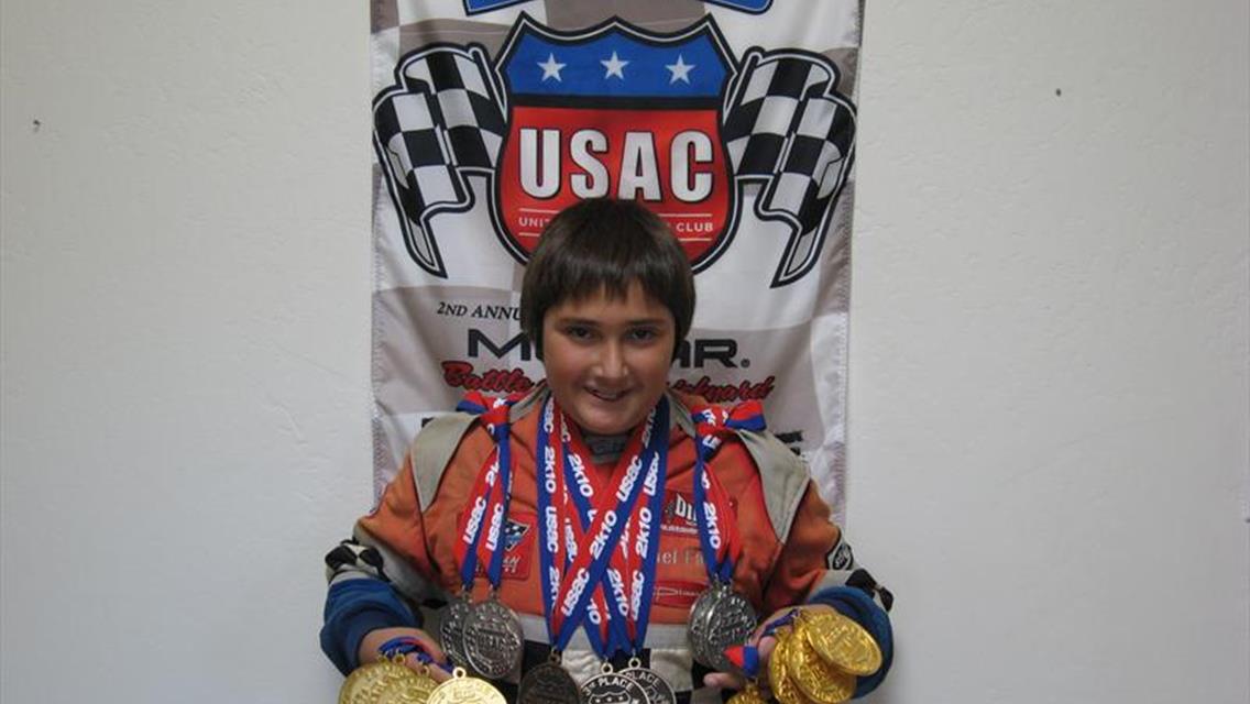 Michael wins 2 National USAC Titles