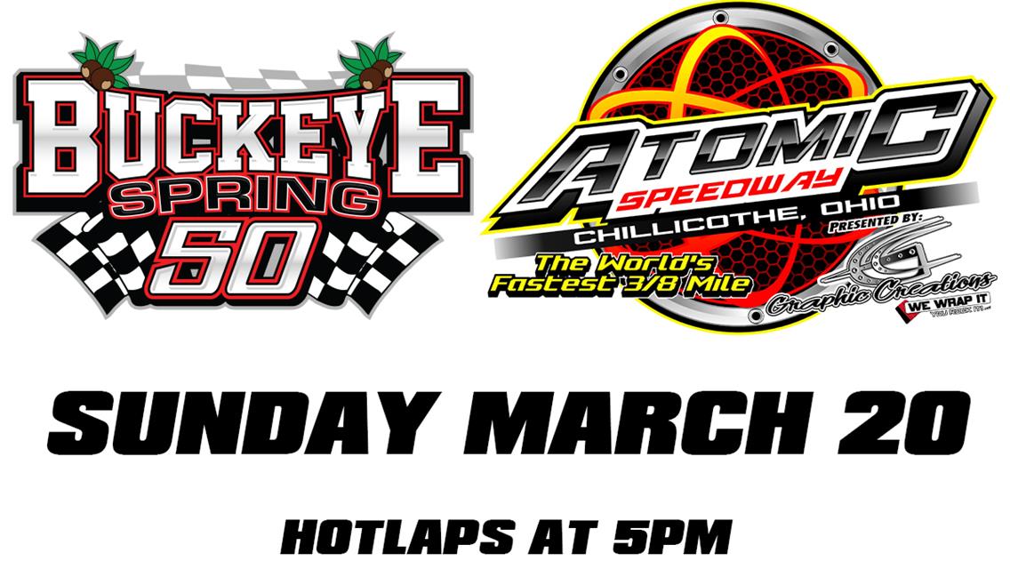 Buckeye Spring 50 Atomic Speedway Sunday March 20, 2022