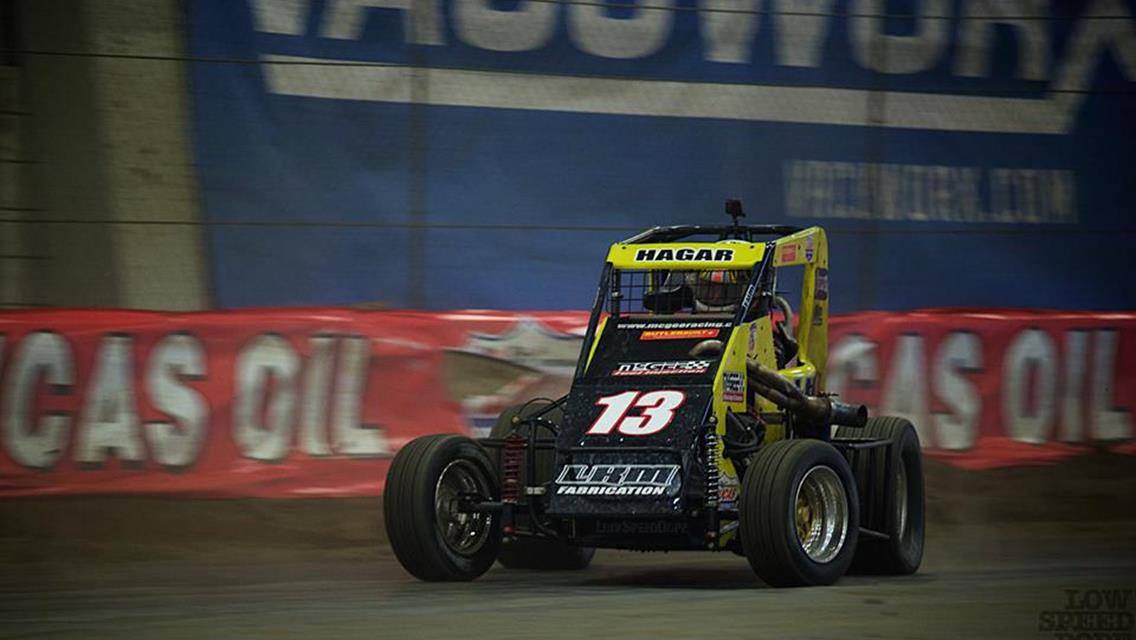 Hagar Slowed by Mechanical Problems at 30th annual Lucas Oil Chili Bowl Nationals