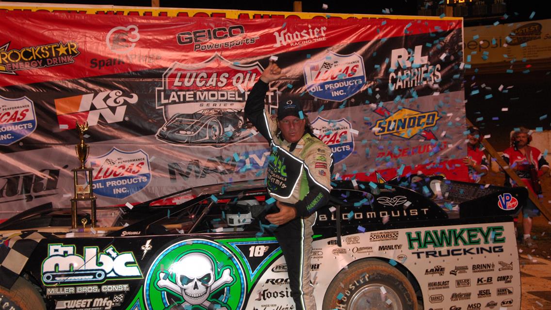 Bloomquist Takes First Win for Roush-Yates at Volunteer Speedway on Saturday Night