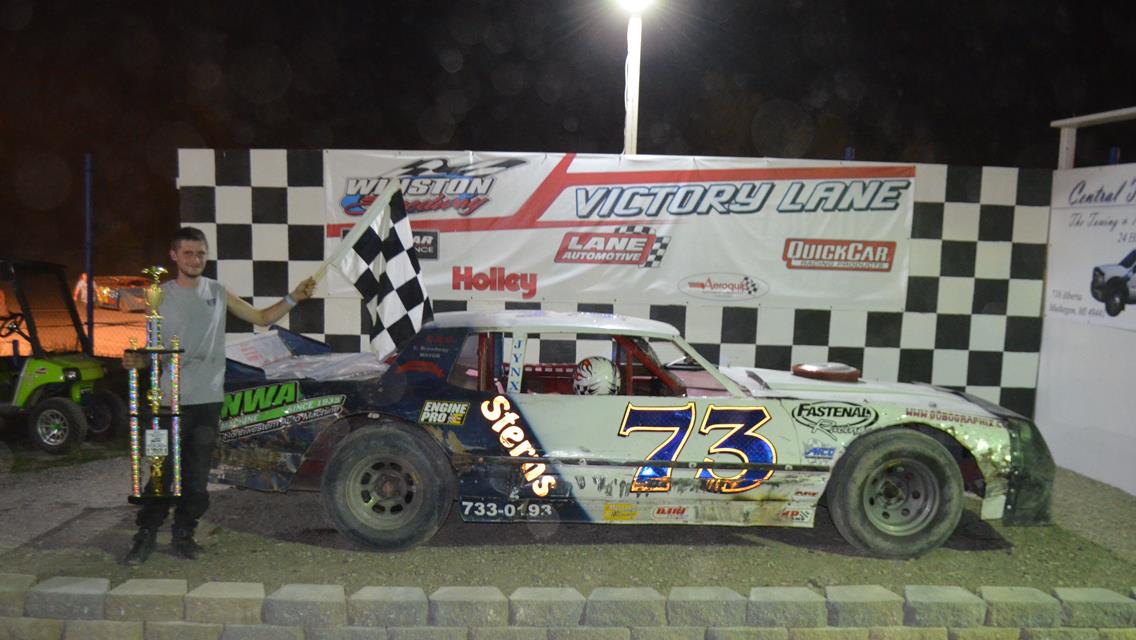 Sternberg Best’s Field in 55-lap Kenny Blondel Street Stock Memorial at Winston