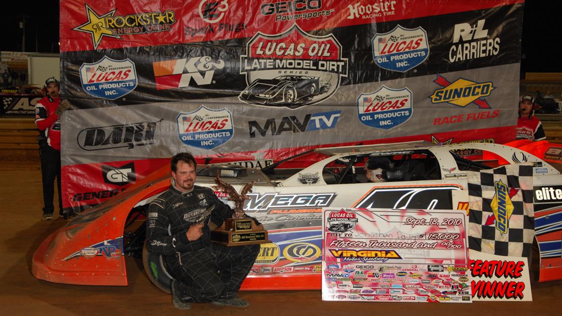 Davenport Sweeps State of Virginia with Win in USA 100 at Virginia Motor Speedway