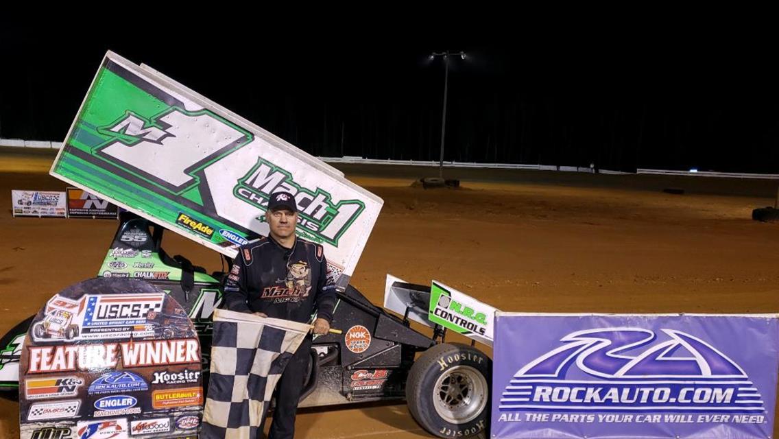 Mark Smith collects third 2020 USCS Winter Heat main event at Dothan Motor Speedway