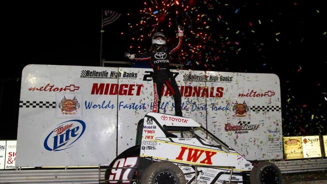 BAYSTON BLAZES THE HIGH BANKS FOR FIRST BELLEVILLE VICTORY