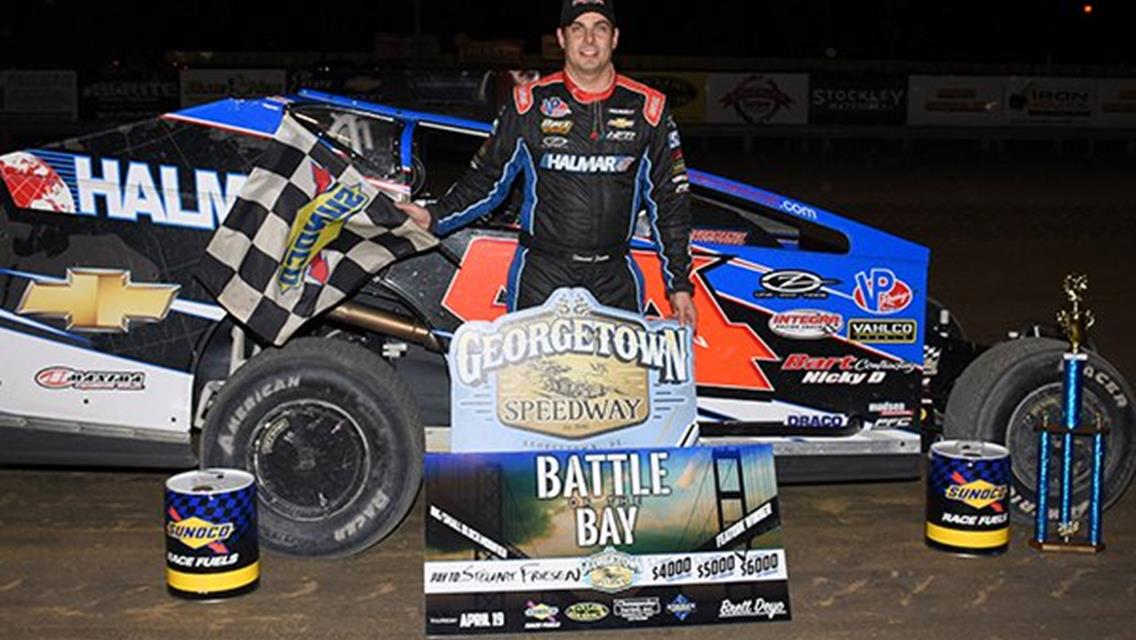 Georgetown Speedway Prevails Against the Weather: Stewart Friesen (Sunoco Modified) &amp; Ross Robinson (RUSH Late Model) Lead Winners