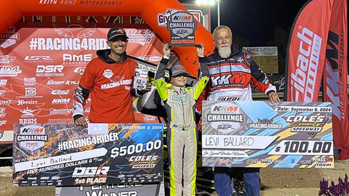 Levi Ballard and Brexton Busch Battle to Support Wins in KKM Challenge Night Two at Coles County Speedway