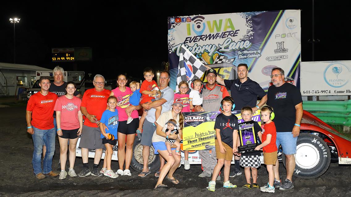 Kosiski Scores Emotional Hampel Memorial Victory at Adams County