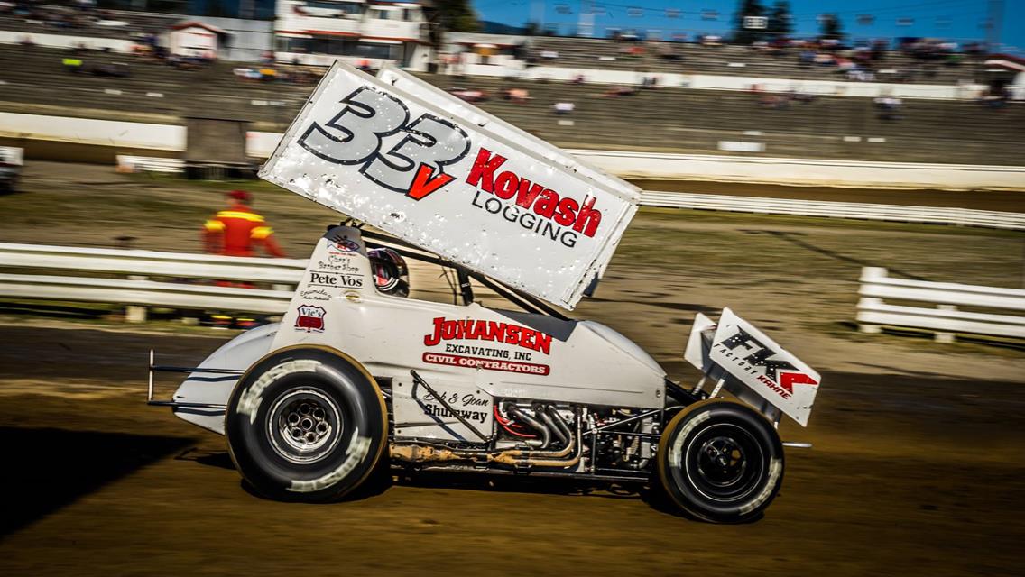 Van Dam Satisfied With Speed During World of Outlaws Season Debut