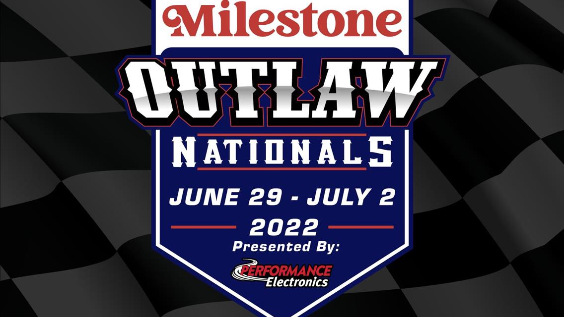 Milestone Outlaw Nationals Championship Night.