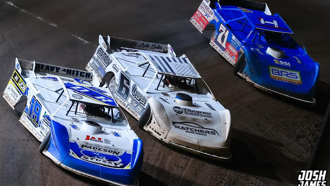 Volusia Speedway Park (De Leon Springs, FL) – World of Outlaw Late Model Series – DIRTcar Nationals – February 10th-15th, 2025. (Josh James Artwork)