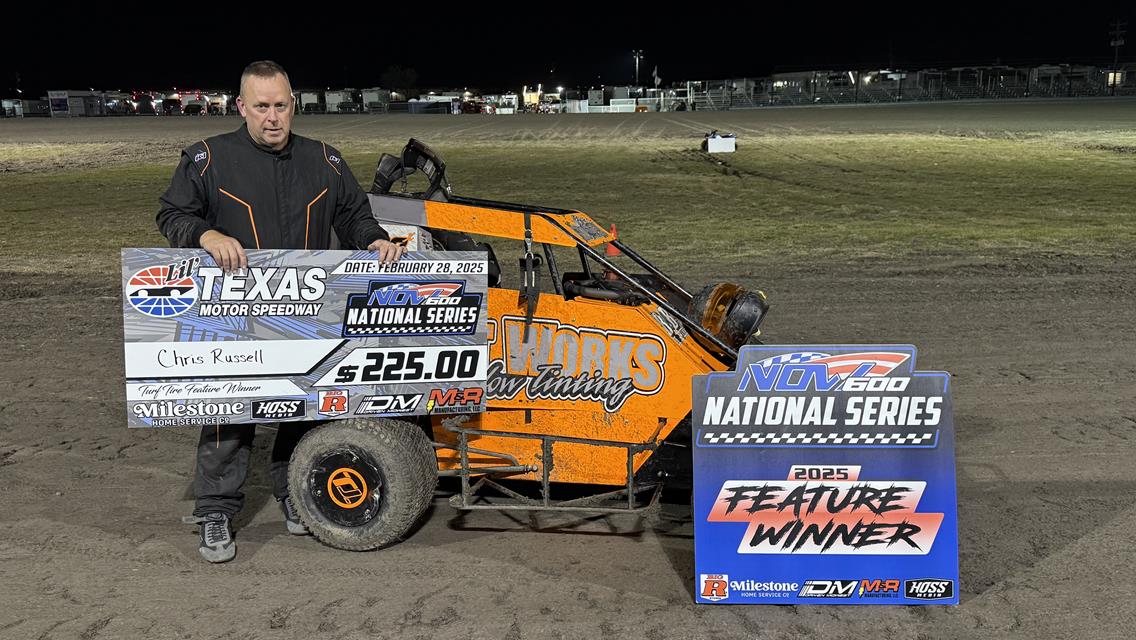 Stroup, Patterson, and Russell Run to Victory on Friday at Lil’ Texas Motor Speedway!