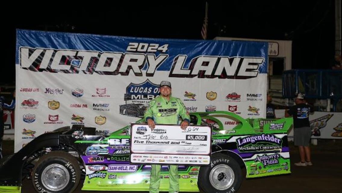 Tyler Erb Sweeps Inaugural &quot;Hawkeye Land 40&quot; At Cedar County Raceway