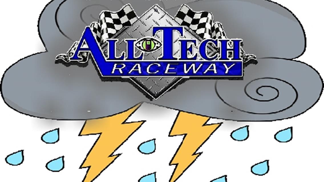USCS Sprints Washed Out at All-Tech Raceway.