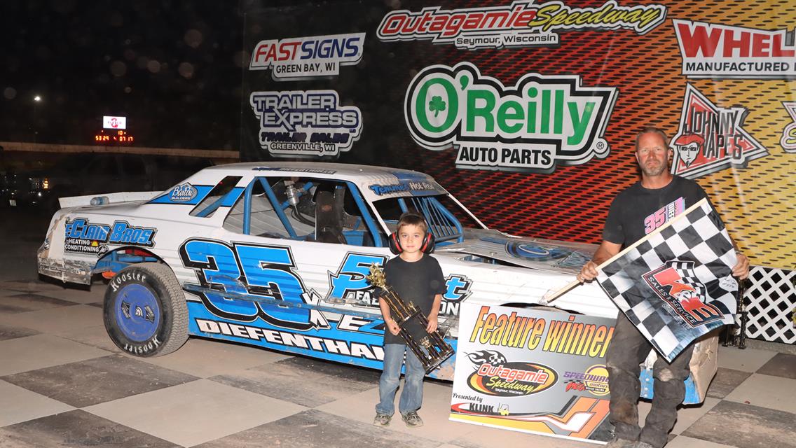 “Mighty” Mike Mullen tops Modified field at Outagamie Speedway