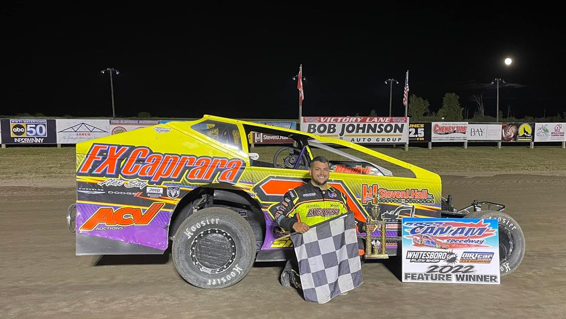 TAYLOR CAPRARA CLAIMS FIRST 358 VICTORY OF CAREER AT CAN-AM SPEEDWAY